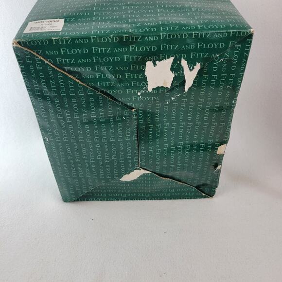 Fitz & Floyd Classics Harvest Heritage Fall Gourd 48 Oz Pitcher 68/605 Discontin - Picture 14 of 14